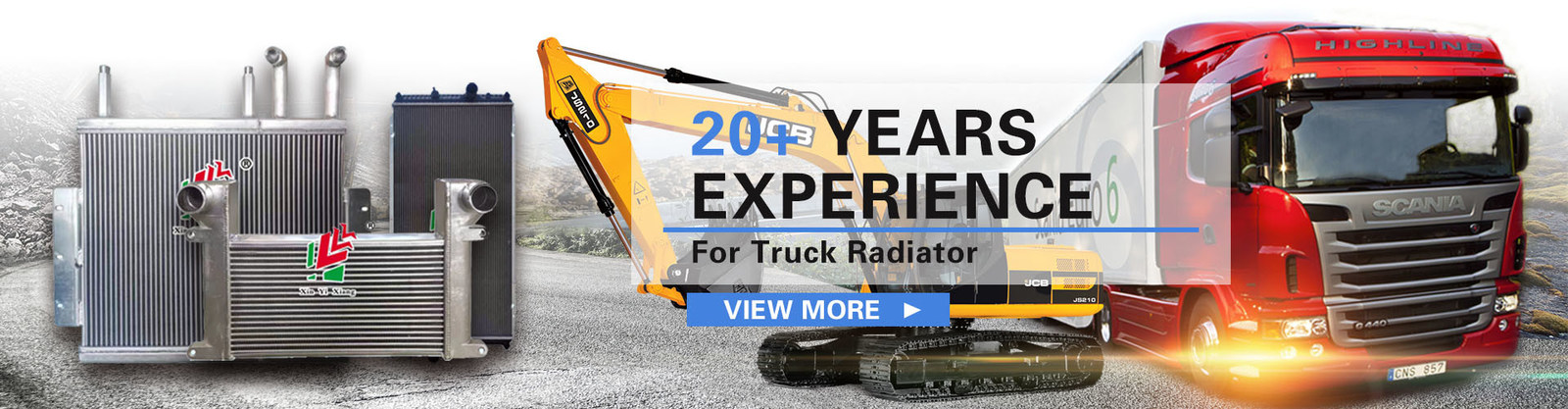 Radiadores diesel del camión