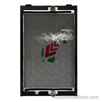 Jinglong Kinnglong Q6885 Refrigerador del radiador de autobús Conjunto de aluminio del sistema de refrigeración del motor del automóvil de pasajeros Tanque de agua