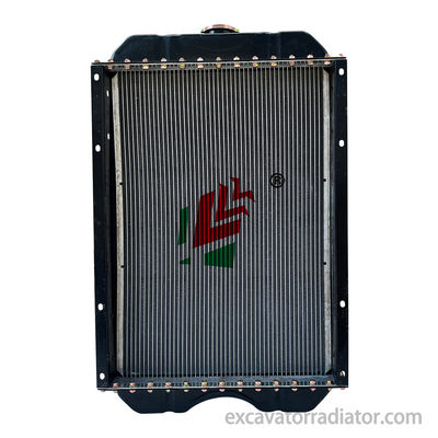 Radiador de maquinaria de ingeniería para Weichai K4105 elevada derecha izquierda curva DF38 maquinaria pesada refrigerador accesorios