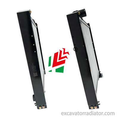 Hino K13 Accesorios para radiadores de camiones Fabricante Refrigeración del tanque de agua Ensamblaje de aluminio Sistema de refrigeración del motor del tanque de agua