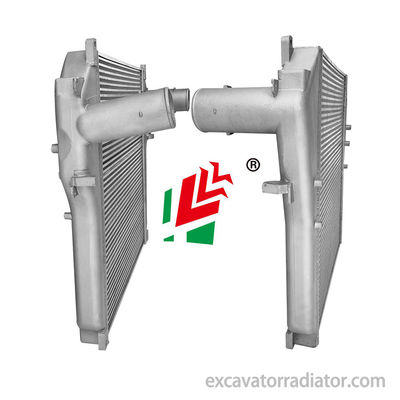 Hino Camión Intercooler de puerto único Corazón de aluminio de alto rendimiento Camión Disposición de calor Intercooler de ensamblaje de accesorios
