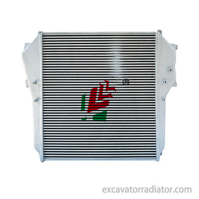 Hino Camión Intercooler de puerto único Corazón de aluminio de alto rendimiento Camión Disposición de calor Intercooler de ensamblaje de accesorios