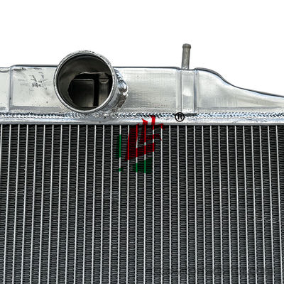 Autobús de Jinlong En el extremo superior derecho inferior izquierdo del radiador de refrigeración de montaje de aluminio sistema de refrigeración del motor del automóvil de pasajeros