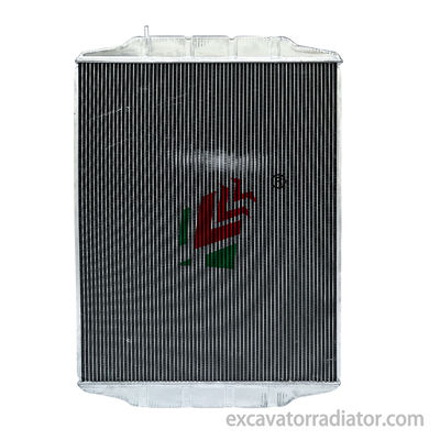 Autobús de Jinlong En el extremo superior derecho inferior izquierdo del radiador de refrigeración de montaje de aluminio sistema de refrigeración del motor del automóvil de pasajeros