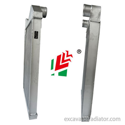 Jinlong Autobús radiador intercooler 026BJ Asamblea de aluminio Sistema de refrigeración del motor del automóvil de pasajeros Tanque de agua para el autobús