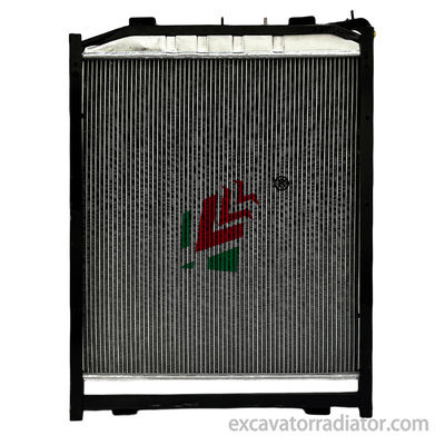 Jinlong Autobús radiador de refrigeración B5J montaje de aluminio Sistema de refrigeración del motor del automóvil de pasajeros Tanque de agua para el autobús