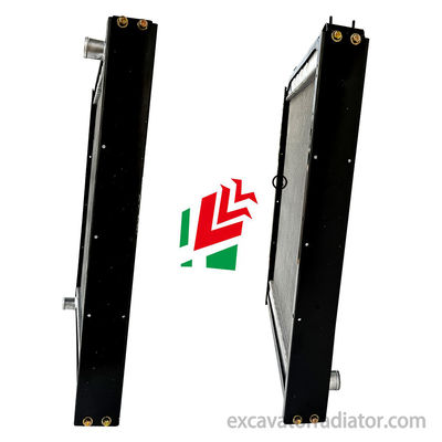 Jinlong Autobús radiador de refrigeración B5J montaje de aluminio Sistema de refrigeración del motor del automóvil de pasajeros Tanque de agua para el autobús