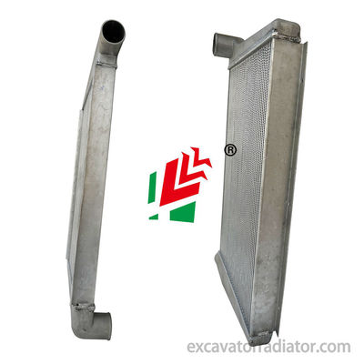 Jinlong Autobús radiador intercooler 211600040 Asamblea de aluminio Sistema de refrigeración del motor del automóvil de pasajeros Tanque de agua para el autobús