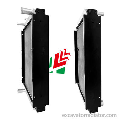 Sistema de refrigeración del motor del autobús Jinlv Radiador de refrigeración de autobús 85 * 58 montaje de aluminio del vehículo de pasajeros Tanque de agua