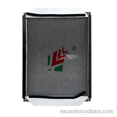 Sistema de refrigeración del motor del autobús Jinlv Radiador de refrigeración de autobús 85 * 58 montaje de aluminio del vehículo de pasajeros Tanque de agua