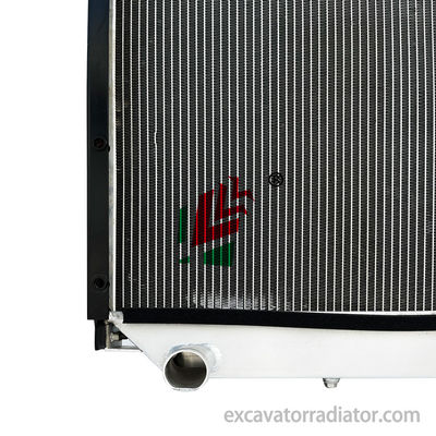 Sistema de refrigeración del motor del autobús Jinlv Radiador de refrigeración de autobús 85 * 58 montaje de aluminio del vehículo de pasajeros Tanque de agua