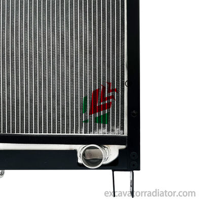 Yutong 00386 Radiador de autobús Aluminio y plástico Sistema de refrigeración Sistema de refrigeración Sistema de montaje Coche de pasajeros 1301-0