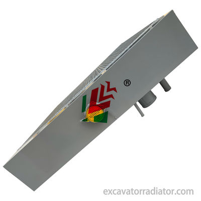 Radiador de excavadora Longgong | Pieza de refrigeración de repuesto de calidad comercial.