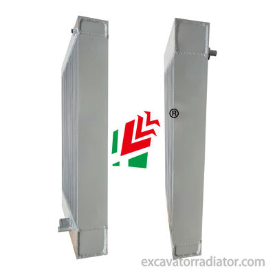 Radiador de excavadora Longgong | Pieza de refrigeración de repuesto de calidad comercial.