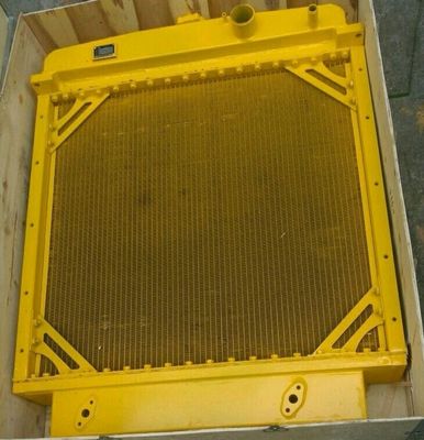Radiador de cobre de la base de Shantui 160, radiador amarillo de la fila 110KG 5