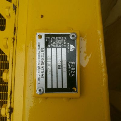 Radiador de cobre de la base de Shantui 160, radiador amarillo de la fila 110KG 5