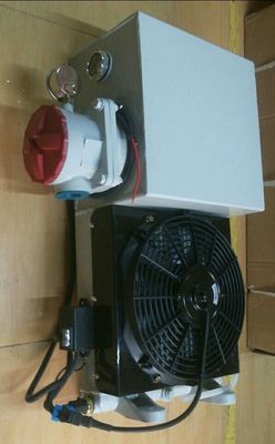 Radiador de la fila del circuito 3 del aceite 18L/21L del camión de la bomba con uso del sistema hydráulico de la fan eléctrica