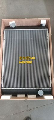 Plástico del aluminio de la salida del agua baja de Radiator 11110705 del excavador Ec290