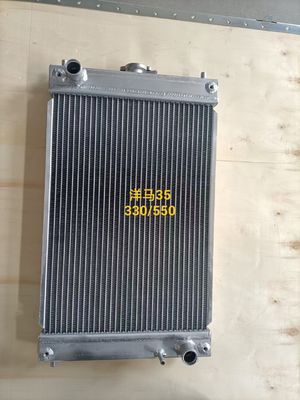 Radiador de excavadora Yanmar | Conjunto del sistema de refrigeración de aluminio | Reemplazo completo de especificaciones personalizadas